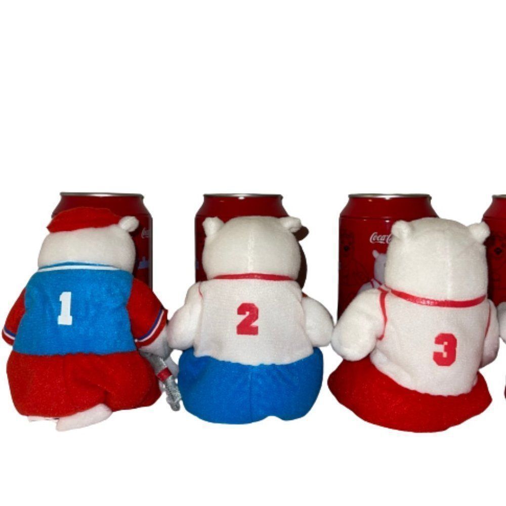 🆕Vintage Coca Cola Plush Polar Bears 2004 - Picture 3 of 8